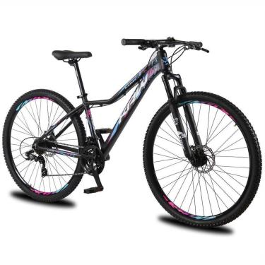Imagem de Bicicleta aro 29 KRW Alumínio 27 Velocidades Freio a Disco Suspensão dianteira Mountain...