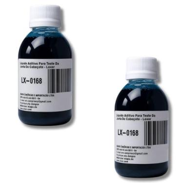 Imagem de Kit 2 Liquido Aditivo Para Testar A Junta De Cabeçote Loxer