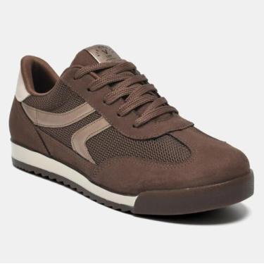 Imagem de Tenis feminino via marte casual street ultra smash sport cor:cinnamont
