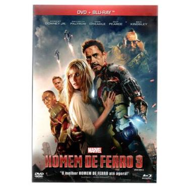 Imagem de Dvd + Blu-ray Homem De Ferro 3 - Marvel Brasil