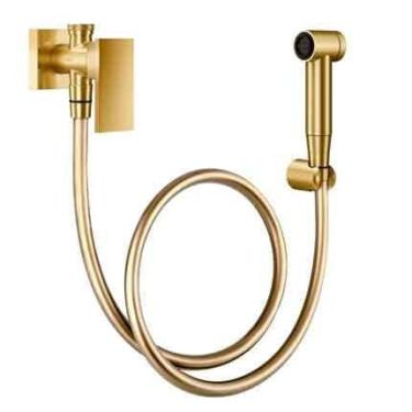 Imagem de Ducha Higienica C/ Registro/derivacao New Edge Ouro Polido - Docol