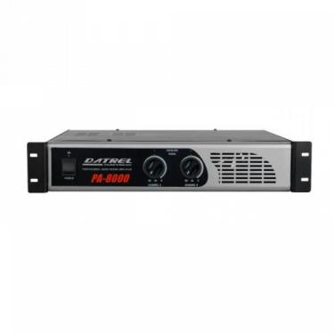 Imagem de Amplificador De Potência Datrel PA8000 800w RMS