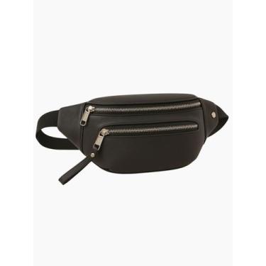 Imagem de Pochete Feminino ABC Bags 2200, Preto