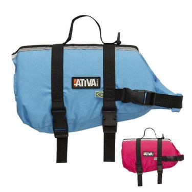 Imagem de Colete Salva Vidas Ativa Pet Vest M (9kg - 18kg) - Ativa Nutica