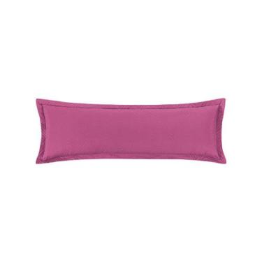 Imagem de Porta Travesseiro King Percal 180 Fios Matelado com Zíper 90x50cm Avul
