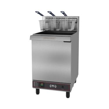 Imagem de Fritador Elétrico Industrial 45L Fao 3 C T Prm 380T Água e Óleo Trifásico 380V Metalcubas