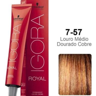 Imagem de Igora Royal Louros 60g Todas as Cores - Schwarzkopf Professional, 7-57