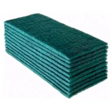 Imagem de Kit 10 Fibras Verdes Multiuso PARA Suporte LT (Limpeza Pesada) - Espon