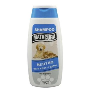Imagem de Shampoo Matacura Neutro para Cães e Gatos 200ml