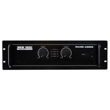 Imagem de Amplificador de Potência Mark Audio MK4800 de 800 Watts RMS, MK, MK480
