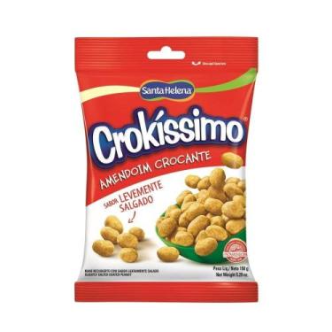 Imagem de Amendoim Crocante e Levemente Salgado Crokíssimo 150g - Santa Helena