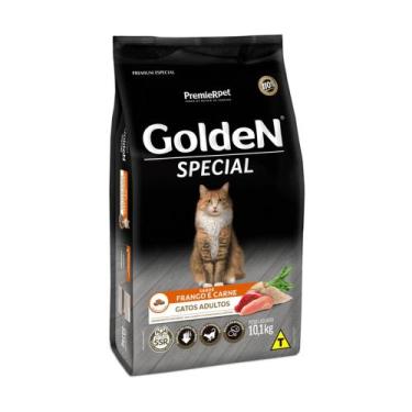 Imagem de Golden special gatos adultos frango e carne 10,1kg - Premier Pet