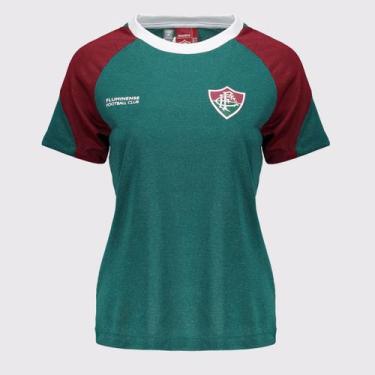 Imagem de Camisa Fluminense Tremor Feminina Verde - Braziline, GG