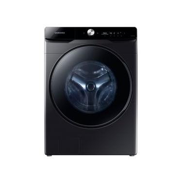 Imagem de Lava e Seca 18 Kg Samsung Eco Bubble Preto e Inox com 25 Programas de Lavagem - WD18T6500GV/AZ