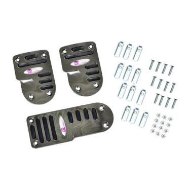 Imagem de Pedaleira Cromada preta Modelo Si Shekparts Cod.ref. Nk-211571 Univers