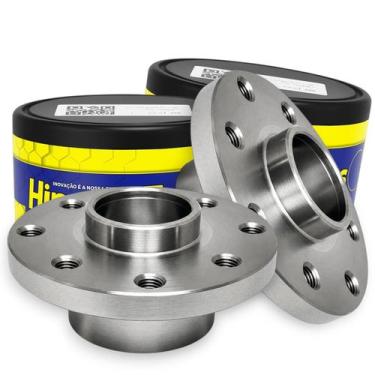 Imagem de Kit 2 Cubo Roda com Rolamento Carretinha Reboque Trailer - HIPPER FREI