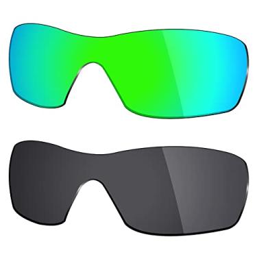 Imagem de 2 pares de lentes polarizadas de substituição da Mryok para óculos de sol Oakley Dart – Opções