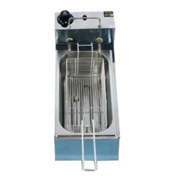 Imagem de Fritadeira industrial elétrica Gomes Inox 3L inoxidável