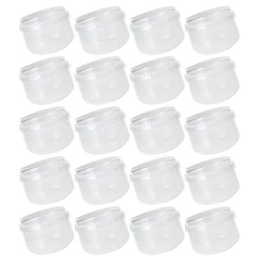 Imagem de 20 Unidades Copo Descartável Com Tampa Xícaras Recipiente De Cereais Copo De Cupcake Recipientes De Iogurte Com Tampa Potes De Mousse Terrário Sorvete Copo De Sobremesa Pp Gordura