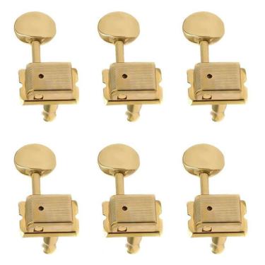 Imagem de Tarraxas Guitarra Gotoh Sd91-05M 6 Em Linha L6 Tarraxa Dourada