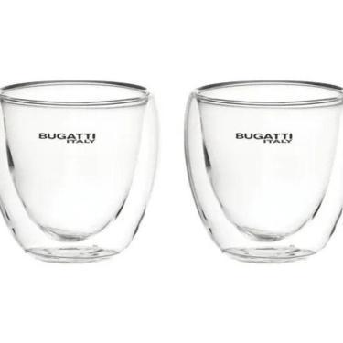 Imagem de Conjunto 2 Xícaras De Café Com Parede Dupla 80Ml Bugatti