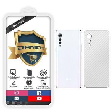 Imagem de Película De Gel Fibra Traseira Verso Lg Velvet Tela de 6.8"