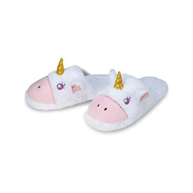 Imagem de Pantufa Chinelo de Unicórnio Importway Tamanho 40/41 IWPUBR4041