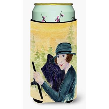 Imagem de Caroline's Treasures SS8549TBC Lady Driving with her Briard Tall Boy Hugger, menino alto, multicolorido