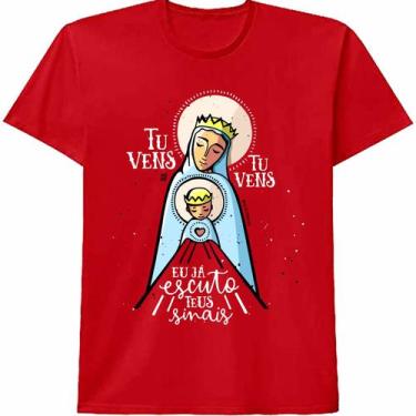 Imagem de Camiseta Feminino E Masculino Em Algodão Personalizada Cristã - Duchic