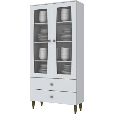 Imagem de Cristaleira Long 02 Portas para Cozinha/ Sala de Jantar 