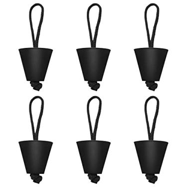 Imagem de Tingpai 6 PCS / 8 PCS Kit de plugue Scupper Universal Kayak Scupper Tampões de pa orifícios de drenagem Bolha com co ão
