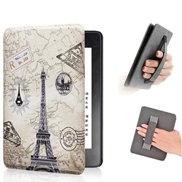 Imagem de Capa compatível com a 11ª geração do Kindle lançado em 2022, modelo (C2V2L3). Capa à prova de queda com alça de mão e despertar para hibernar automático, não para Kindle Paperwhite de 11ª geração