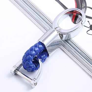 Imagem de YJADHU Capa de chave de carro para controle remoto de carro Tpu chaveiro Shell chave, apto para Ford F-150 Mondeo Galaxy S-Max Explorer Ranger 2015 2016 2017 2018, chaveiro azul