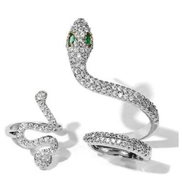 Imagem de Vercret Brincos de punho de ouro para mulheres, cartilagem, zircônia cúbica, clipe de orelha ajustável, sem piercing para meninas, adjustable, Aço inoxidável, Sem pedra preciosa