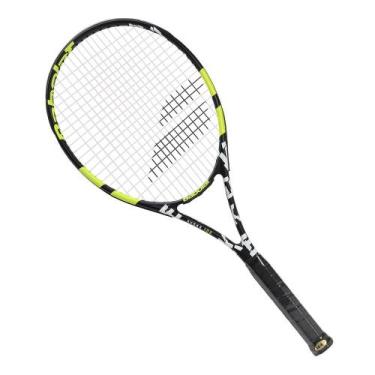 Imagem de Raquete De Tênis Babolat Evoke 102 270G Preta E Amarela C/ Capa