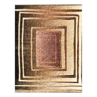 Imagem de Tapete Marbella Botticelli Retangular (250x350cm) Preto e Caramelo