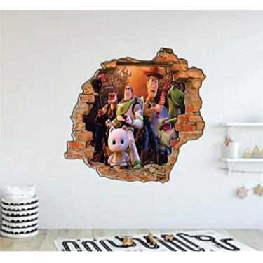 Imagem de Adesivo Buraco de Parede Toy Story tamanho 55cm x 50cm