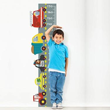 Imagem de Adesivo de Parede Infantil Régua Carros