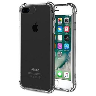 Imagem de Capinha Silicone Transparente Antichoque Iphone 8 Plus