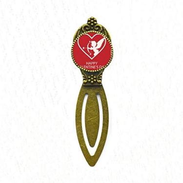 Imagem de Marcador de página retrô para o Dia dos Namorados White Angel Arrow