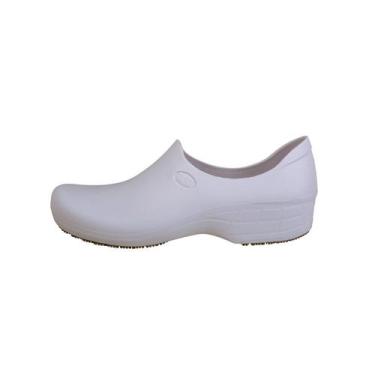 Imagem de Sapato De Segurança Feminino Sticky Shoes Branco Hospital 39.848