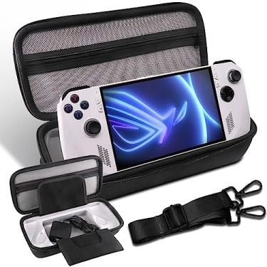 Imagem de Miimall EVA Hard Travel-Friendly Large Capacity Case with Portable Strap for Asus ROG Ally X / Ally Handheld Accessories Black
