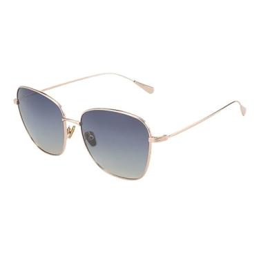 Imagem de Óculos de sol de liga leve feminino Driving Retro Sun Glasses Lady UV400 Shade Oculos De Sol, 001 CINZA, tamanho único