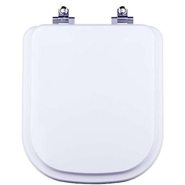 Imagem de Assento Sanitário Fechamento Lento Gap Branco para Louça Roca