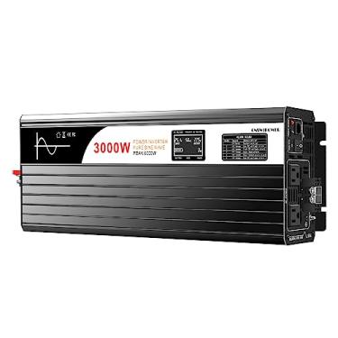 Imagem de xijia Tela LCD 3000W (Potência Máxima 6000W) DC 48V AC 220V AC 60Hz Inversor Solar de Onda Senoidal Pura Para Casa RV e Acampamento DC48V (faixa 40V-60V) 3000W