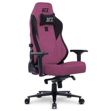 Imagem de Cadeira Gamer DT3 Nero XL, Revestimento com Tecido DT3 Max2Weave™. almofada magnética apoio lombar integrado, braços 4D+, suporta até 150kg e altura máx. de 1,95m(Grape)