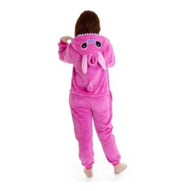 Imagem de Pijama Kigurumi Stitch Angel Infantil Macacão (12)