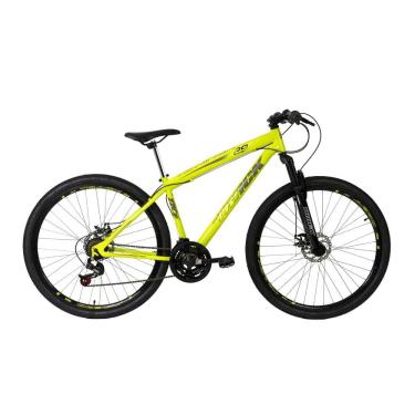 Imagem de Bicicleta Aro 29 Track Niner 21 Marchas Mountain Bike Amarelo Neon