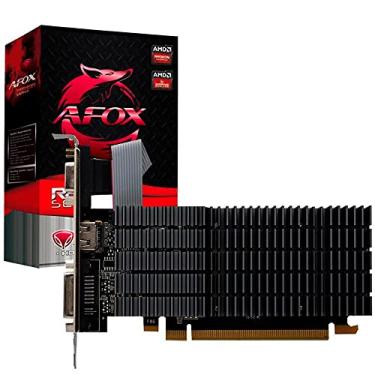 Imagem de PLACA DE VIDEO AFOX AMD RADEON R5 230 1GB DDR3 64 BIT LP HEATSINK - HDMI - DVI - VGA - AFR5230-1024D3L9-V2