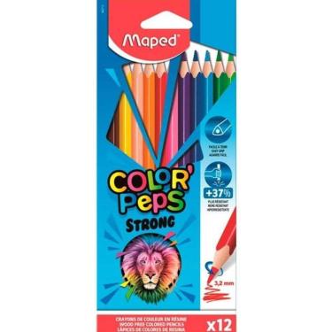 Imagem de Lápis De Cor Colorpeps Strong - 12 Cores - Maped -